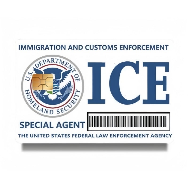 Cilifer®🔥Secret Agent Card Skins Kit: FBI/ICE Designs • Cosplay & Gift Stickers