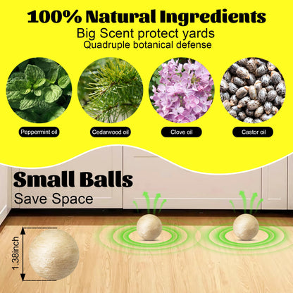 Luhaka® Natural Rodent & Mice Repellent Balls