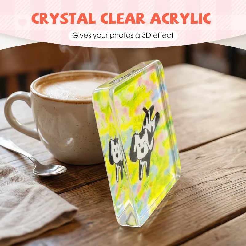 🎞✂  DIY 3D Crystal Acrylic Fridge Magnet Kit