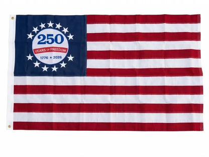Last Day 49% OFF🔥250th Anniversary USA Commemorative Flag (3x5 Ft).Double-Sided Embroidered