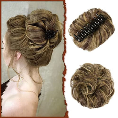 Luhaka® Claw Clip Messy Bun Hair Piece