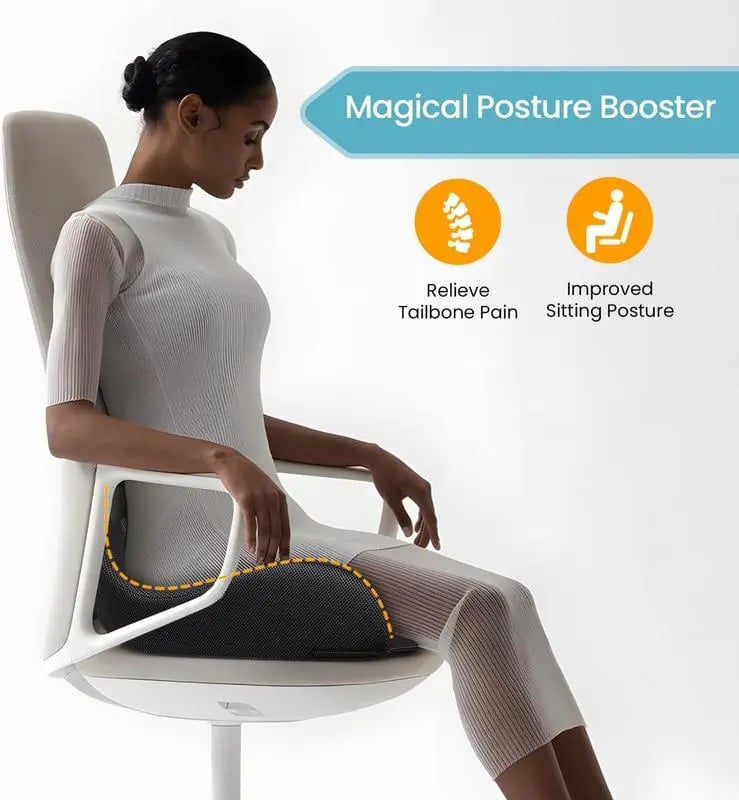 Luhaka®  🎁🎁Ergonomic Memory Foam Seat Cushion