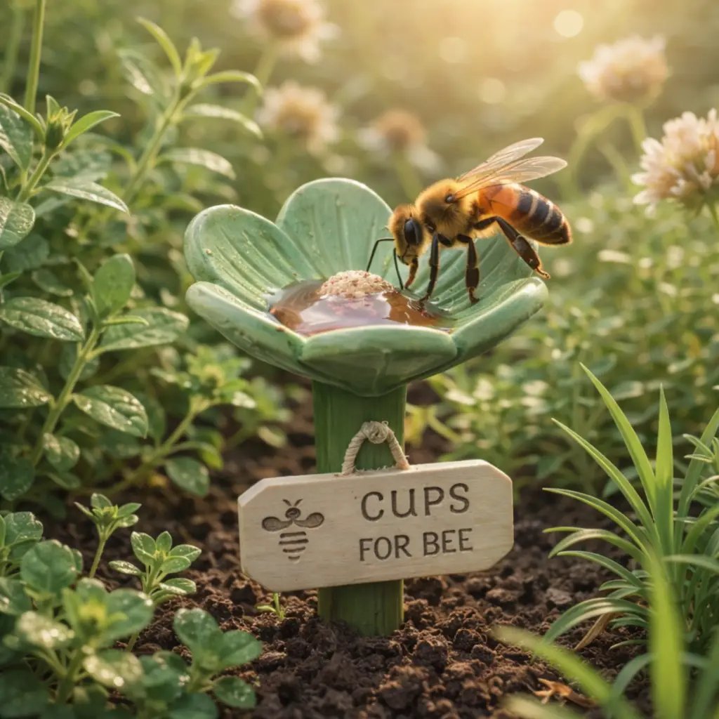 Luhaka® 🐝LAST DAY 49% OFF - Flower-Shaped Bee Watering Station💧