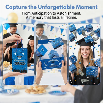 🎓🎁2026 Graduation Surprise Pop-Up Gift Box | Creative Folding Box✨