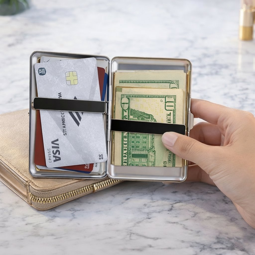 Luhaka® 🔥Last Day 48% OFF🔥Vintage Art Deco Versatile Card & Cash Case With RFID Protection