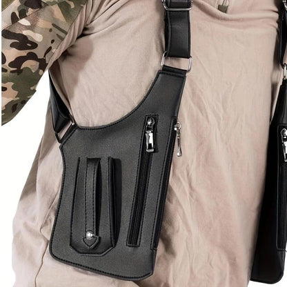 Luhaka® Premium Leather Adjustable Underarm Shoulder Bag for Men & Women