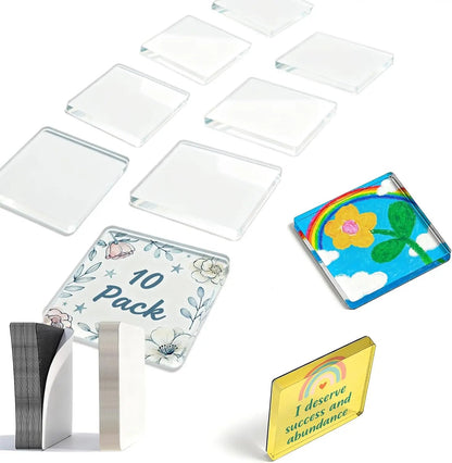 🎞✂  DIY 3D Crystal Acrylic Fridge Magnet Kit