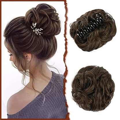 Luhaka® Claw Clip Messy Bun Hair Piece