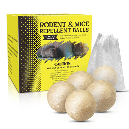 Luhaka® Natural Rodent & Mice Repellent Balls