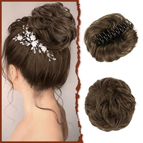 Luhaka® Claw Clip Messy Bun Hair Piece