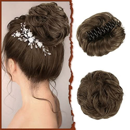 Luhaka® Claw Clip Messy Bun Hair Piece