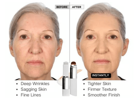 💥⏰💕🌟Luhaka® Cream Stick V White Korean Color-Changing Foundation Stick with Volufiline