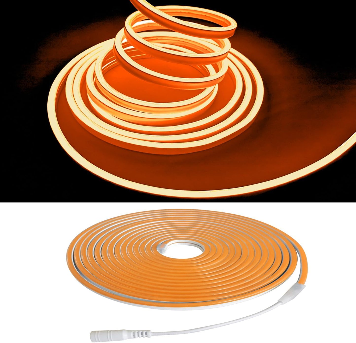 Orange Neon LED Strip Lights