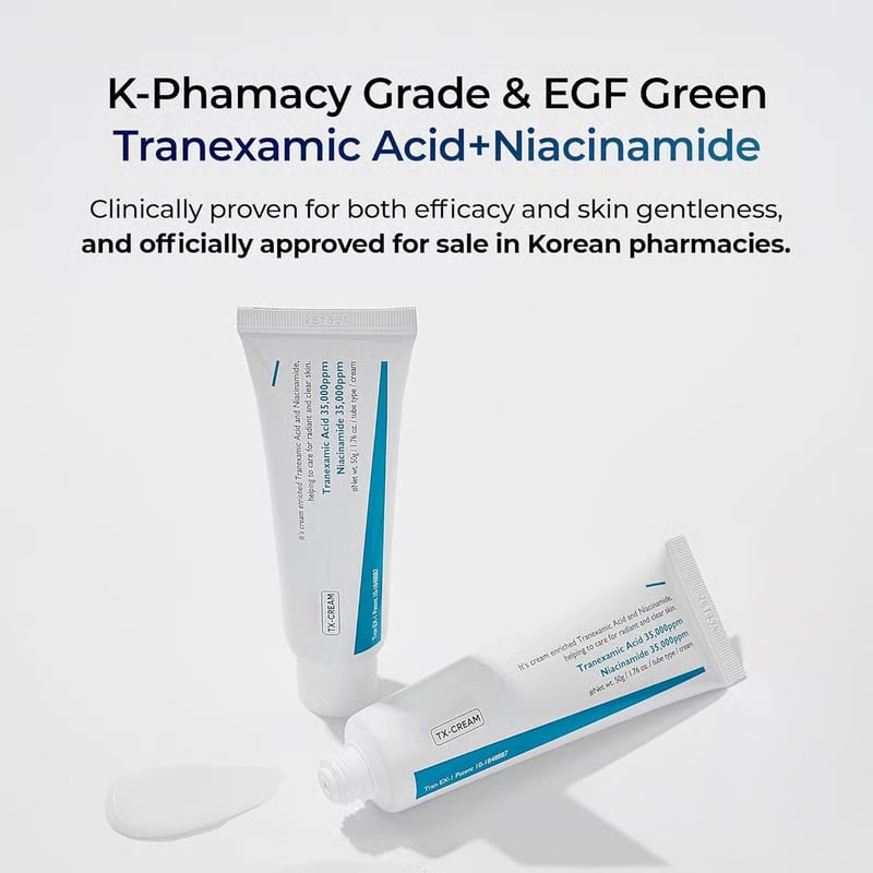 Luhaka®  🧪TX Cream Nano-sized Tranexaminc Acid for Dark Spots & Hyperpigmentation