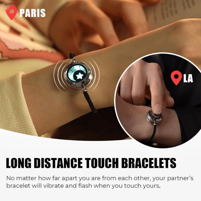 Cilifer®🔥 2-Pack   Sun & Moon Bracelets – Luminous Couples Jewelry for Long-Distance Love