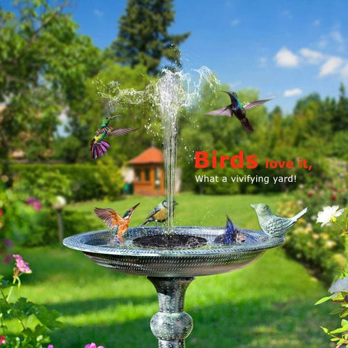 2026 New Upgraded Solar Powered Fountain for Outdoor
