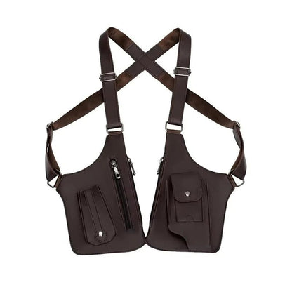 Luhaka® Premium Leather Adjustable Underarm Shoulder Bag for Men & Women