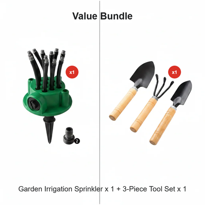⏰🔥LIMITED TIME 50% OFF!🔥50K+ SOLD!Precision Irrigation Sprinkler – 360° multi‑directional. custom spray patterns. Gentle on delicate plants. Save water. grow better. 🌱✅