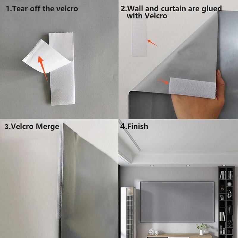 Cilifer® ⚡Hot Sales 49% OFF🔥Anti-Light 4K Projector Screen (16:9)🎥✨