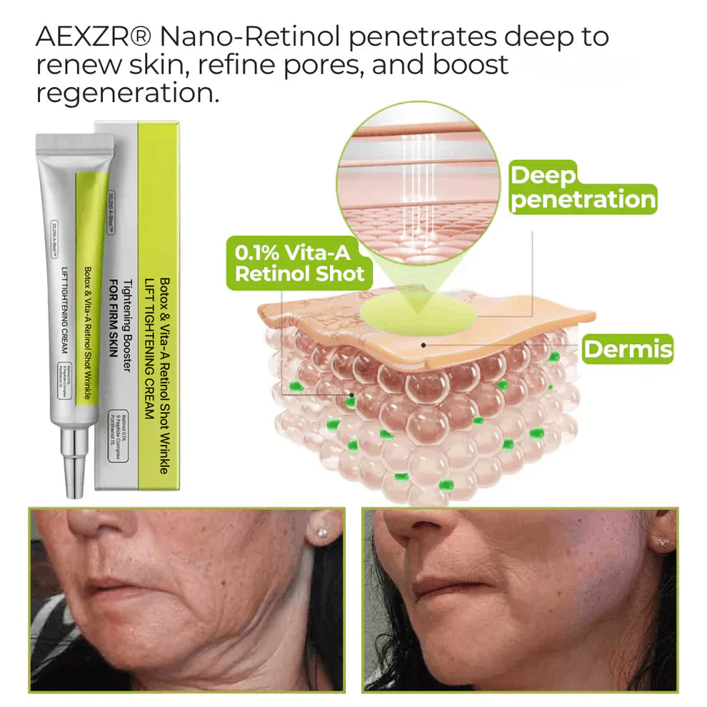 👏🌿Made and shipped from the USA 💫Luhaka® Botox & Vita-A Retinol Shot Wrinkle-Lift Tightening cream - Last Day Promotion 70% OFF