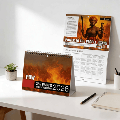 Luhaka® 📅2026 Calendar Black History 365 Facts Power to the People✊🏾