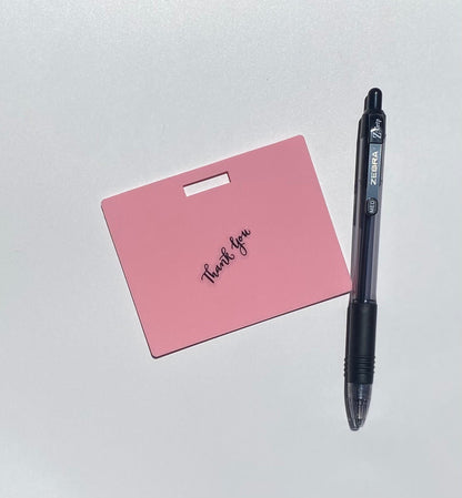 🩺Erasable Badge Note | Dual-Side Writable. Fade-Proof & No Blur (🖊Write. Wipe. Repeat.) 🎁Free Badge Clip Included📋