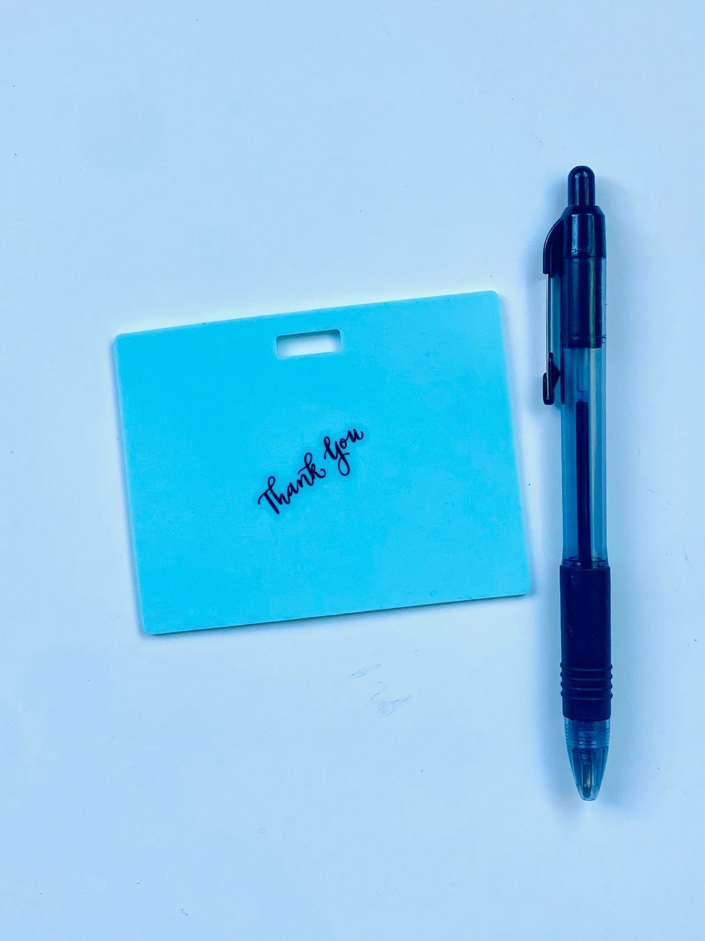 🩺Erasable Badge Note | Dual-Side Writable. Fade-Proof & No Blur (🖊Write. Wipe. Repeat.) 🎁Free Badge Clip Included📋