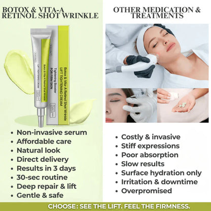 👏🌿Made and shipped from the USA 💫Luhaka® Botox & Vita-A Retinol Shot Wrinkle-Lift Tightening cream - Last Day Promotion 70% OFF
