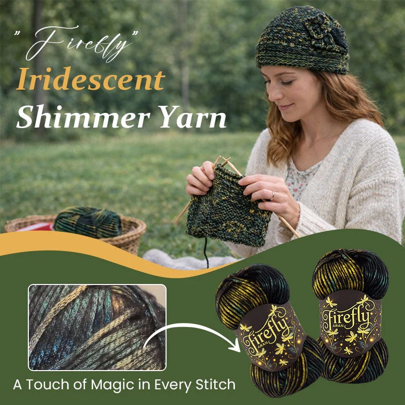 Luhaka® ✨Iridescent Shimmer Yarn: A Touch of Magic in Every Stitch