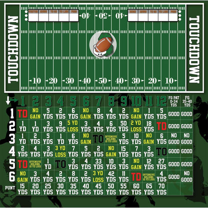 Cilifer®  🏈 Football Game Board – Roll. Score & Win! 🎯