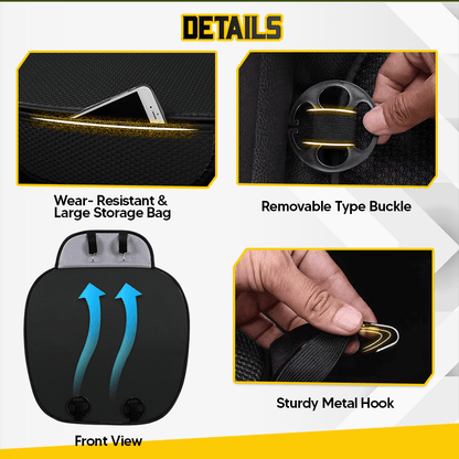 Luhaka®  🔥🔥Breathable & Anti-Slip Viscose filament Car Seat Covers