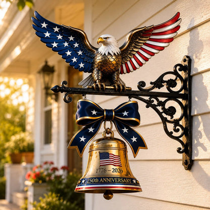 🇺🇸 Ring in the Semiquincentennial: 1776-2026 Spirit of Liberty Eagle Bell