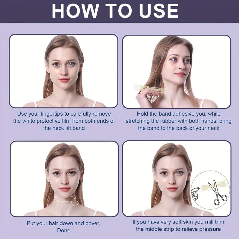 Luhaka®🔥Face Neck Lifting Tape (Long-Lasting)