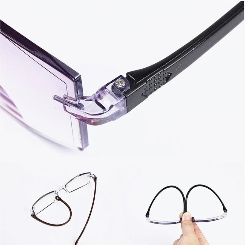 Luhaka® 🎁Clarkod Sapphire High Hardness Anti-blue Progressive Far And Near Dual-Use Glasses