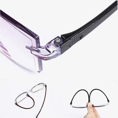Luhaka® 🎁Clarkod Sapphire High Hardness Anti-blue Progressive Far And Near Dual-Use Glasses