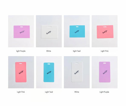 🩺Erasable Badge Note | Dual-Side Writable. Fade-Proof & No Blur (🖊Write. Wipe. Repeat.) 🎁Free Badge Clip Included📋