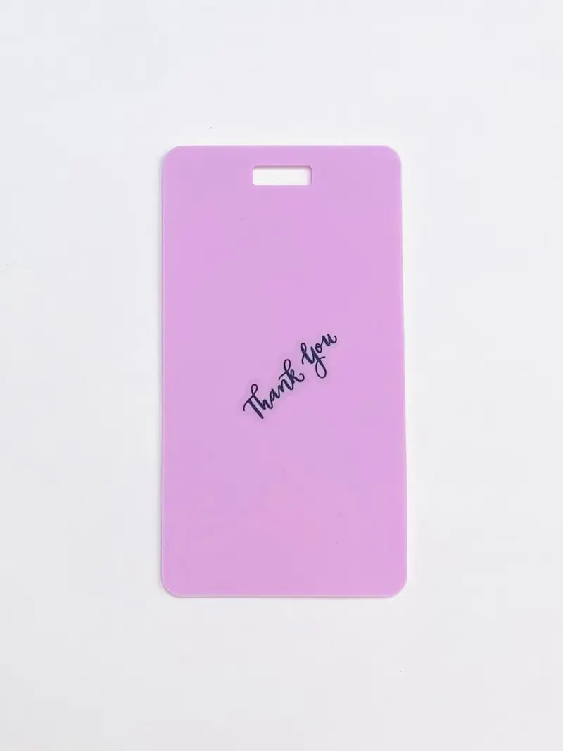🩺Erasable Badge Note | Dual-Side Writable. Fade-Proof & No Blur (🖊Write. Wipe. Repeat.) 🎁Free Badge Clip Included📋