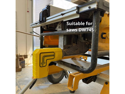 Luhaka® 🔥Last Day 49% OFF - 🛠️DeWalt Table Saw Dust Extraction Adapter🪵✨Vacuum-Free Gravity Dust Collection. Bucket-Ready. Zero-Cleanup Design
