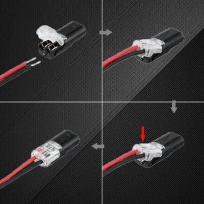 Luhaka®🔥Double-Wire Plug-in Connector Led Light Strip Connectors 2 Pin