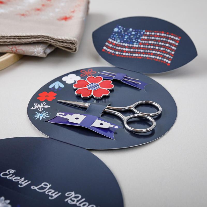 Luhaka® 🔥Last Day 49% OFF - 🎨🧵Red. White & Bloom Embroidery Kit✨
