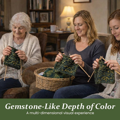 Luhaka® ✨Iridescent Shimmer Yarn: A Touch of Magic in Every Stitch