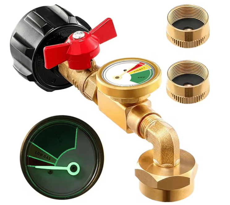 Cilifer®💥Top-Rated Propane Refill Elbow Adapter with Tank Gauge