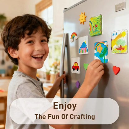 🎞✂  DIY 3D Crystal Acrylic Fridge Magnet Kit