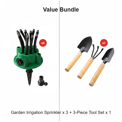 ⏰🔥LIMITED TIME 50% OFF!🔥50K+ SOLD!Precision Irrigation Sprinkler – 360° multi‑directional. custom spray patterns. Gentle on delicate plants. Save water. grow better. 🌱✅