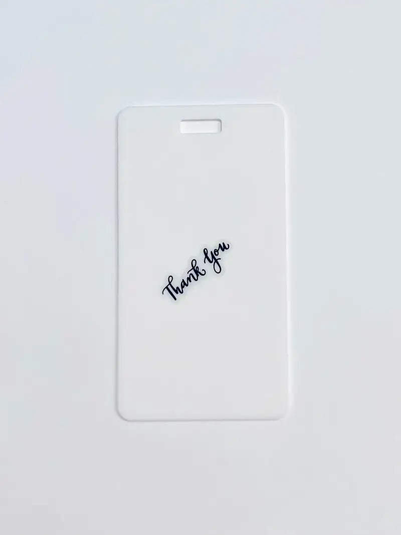 🩺Erasable Badge Note | Dual-Side Writable. Fade-Proof & No Blur (🖊Write. Wipe. Repeat.) 🎁Free Badge Clip Included📋