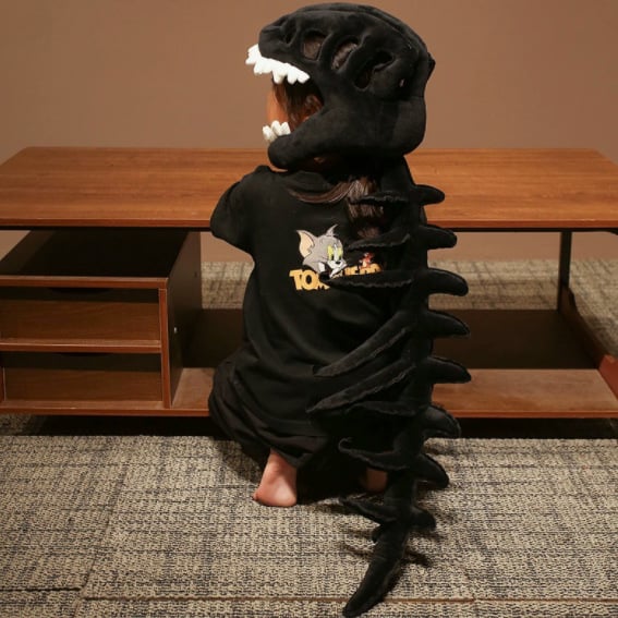 Luhaka®  Realistic Dinosaur Skeleton Costume Set
