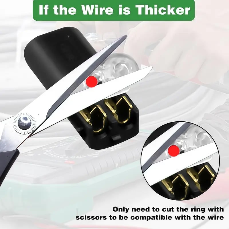 Luhaka®🔥Double-Wire Plug-in Connector Led Light Strip Connectors 2 Pin