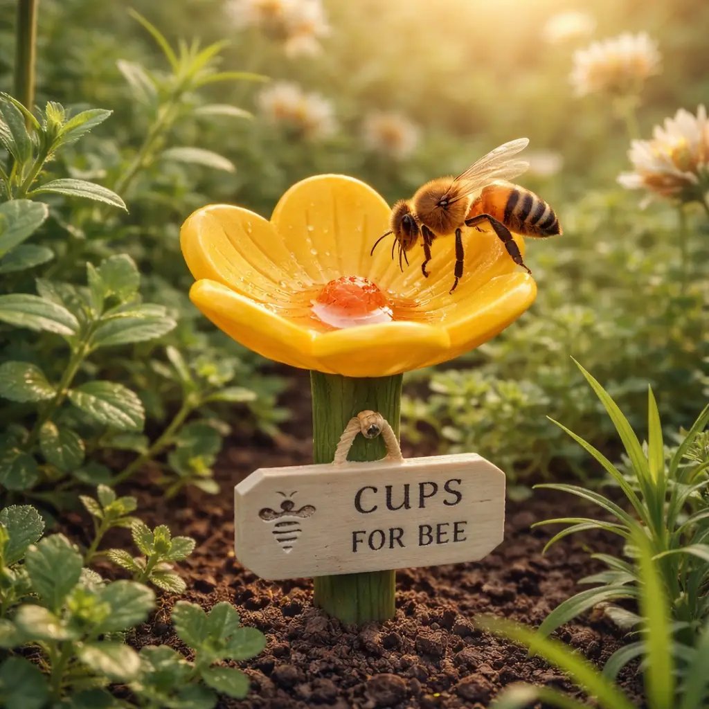 Luhaka® 🐝LAST DAY 49% OFF - Flower-Shaped Bee Watering Station💧