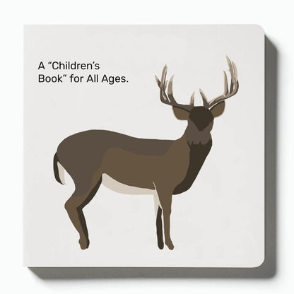 Luhaka® 📚🦌 Whitetail. Whitetail. What Do You See? — Rounded-Corner & Reinforced Children's Card for the Hunting Family