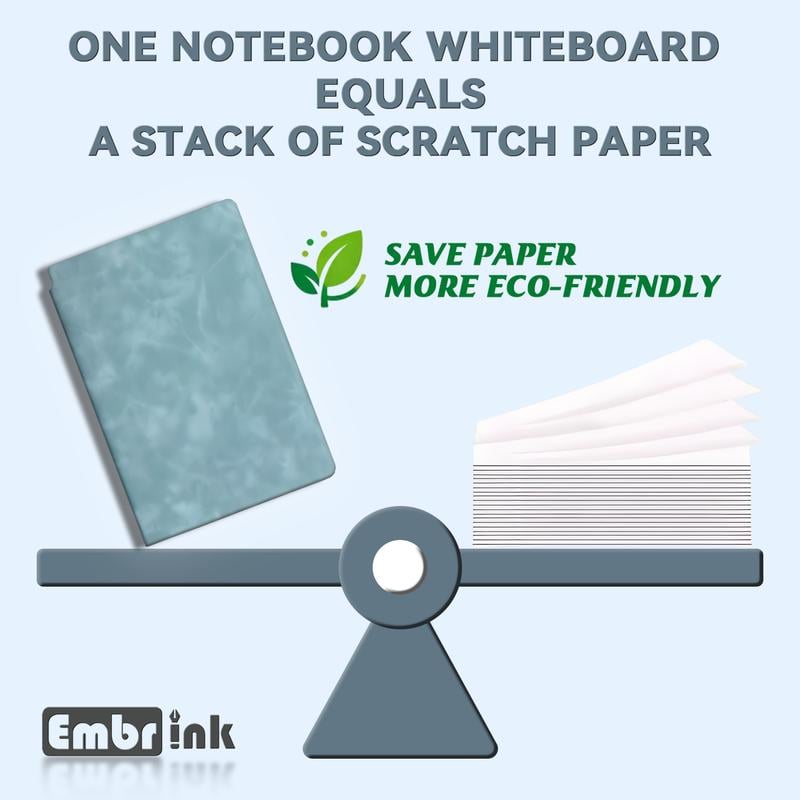 Luhaka®  Embrink Reusable Whiteboard Notebook – Infinite Writing. Zero Waste